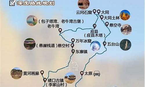 陕西山西旅游攻略(山西陕西旅游线路)